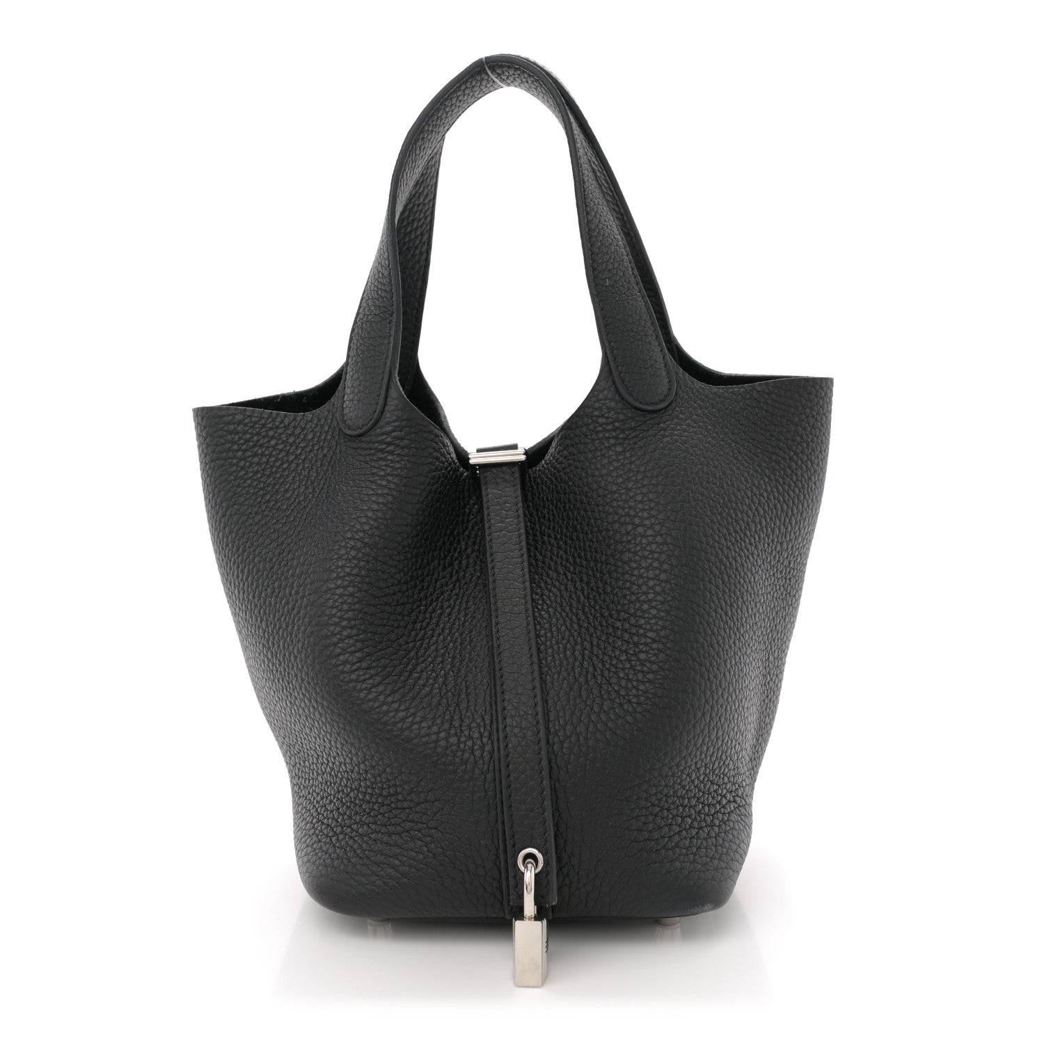 Hermes Taurillon Clemence Picotin Lock 18 PM Black 1 of 12