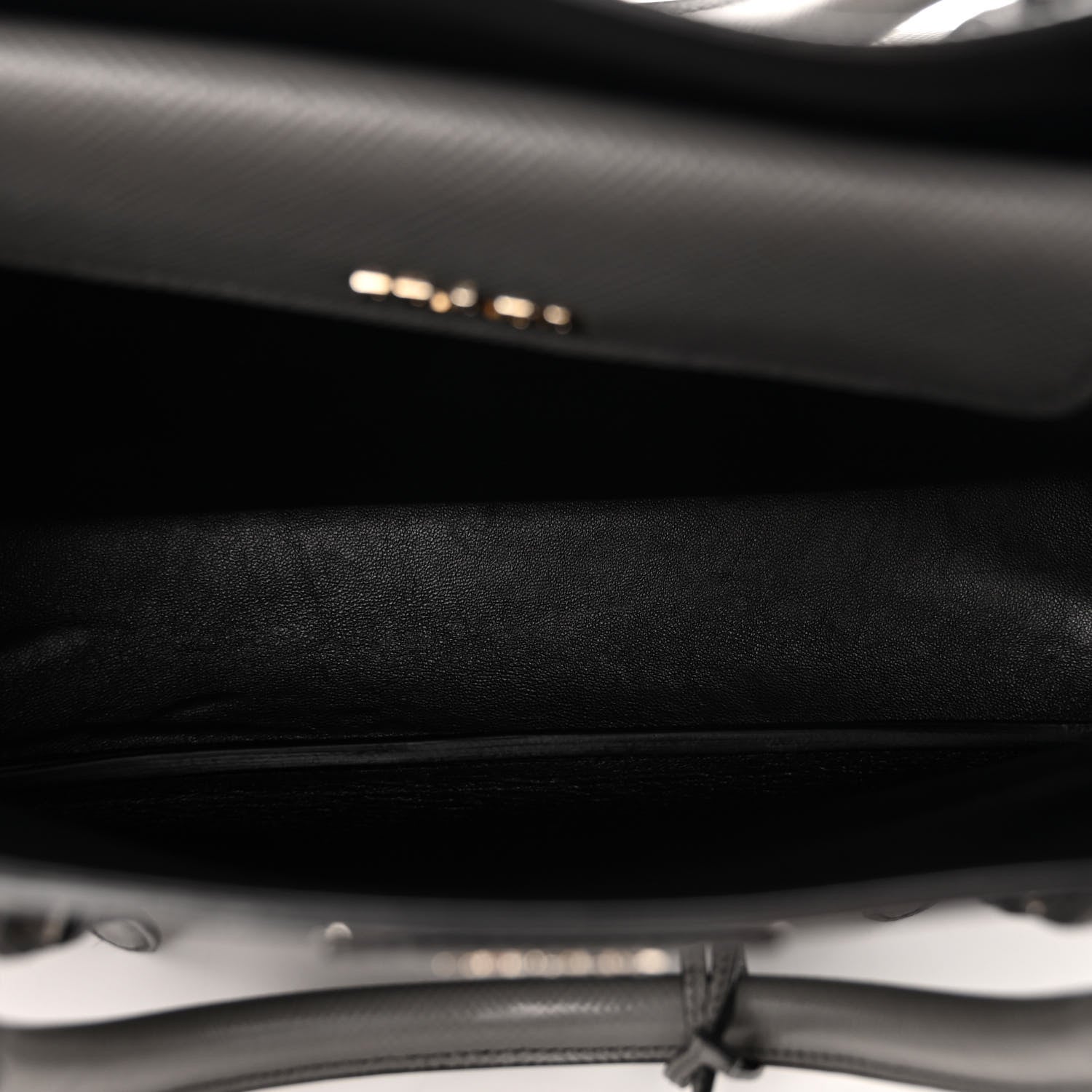 Prada Saffiano Cuir Small Double Handle Tote Marmo 6 of 11