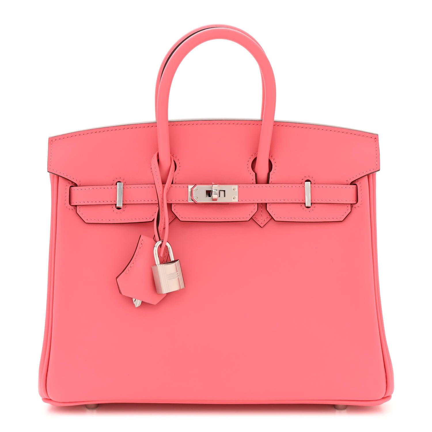 Hermes Swift Birkin 25 Rose Azalee 1 of 10