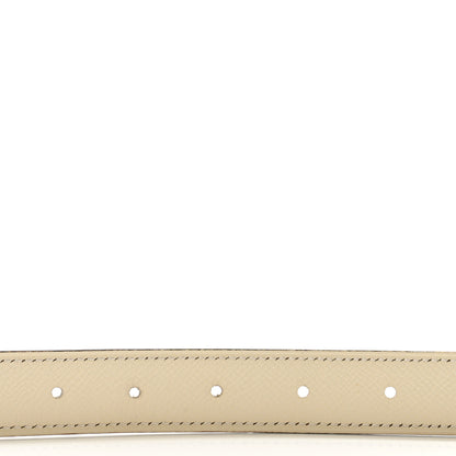 Hermes Swift Epsom 24mm Belt Strap 80 32 Craie Biscuit 3 of 6