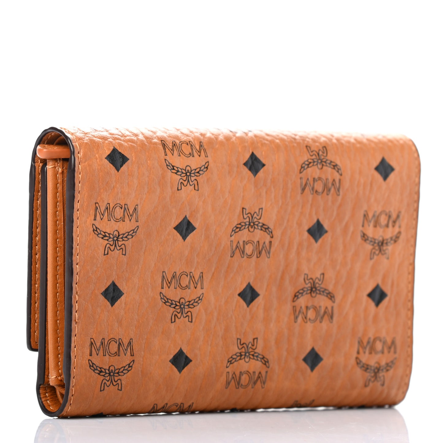 Visetos Trifold Wallet Cognac
