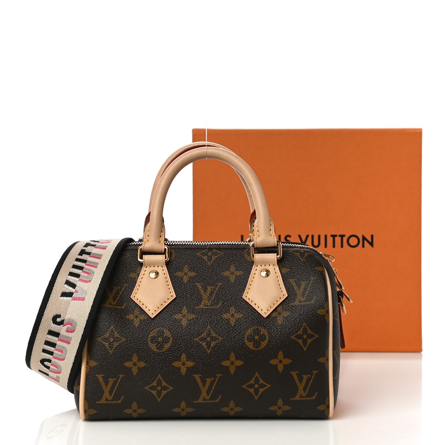 Monogram Speedy Bandouliere 20 Black