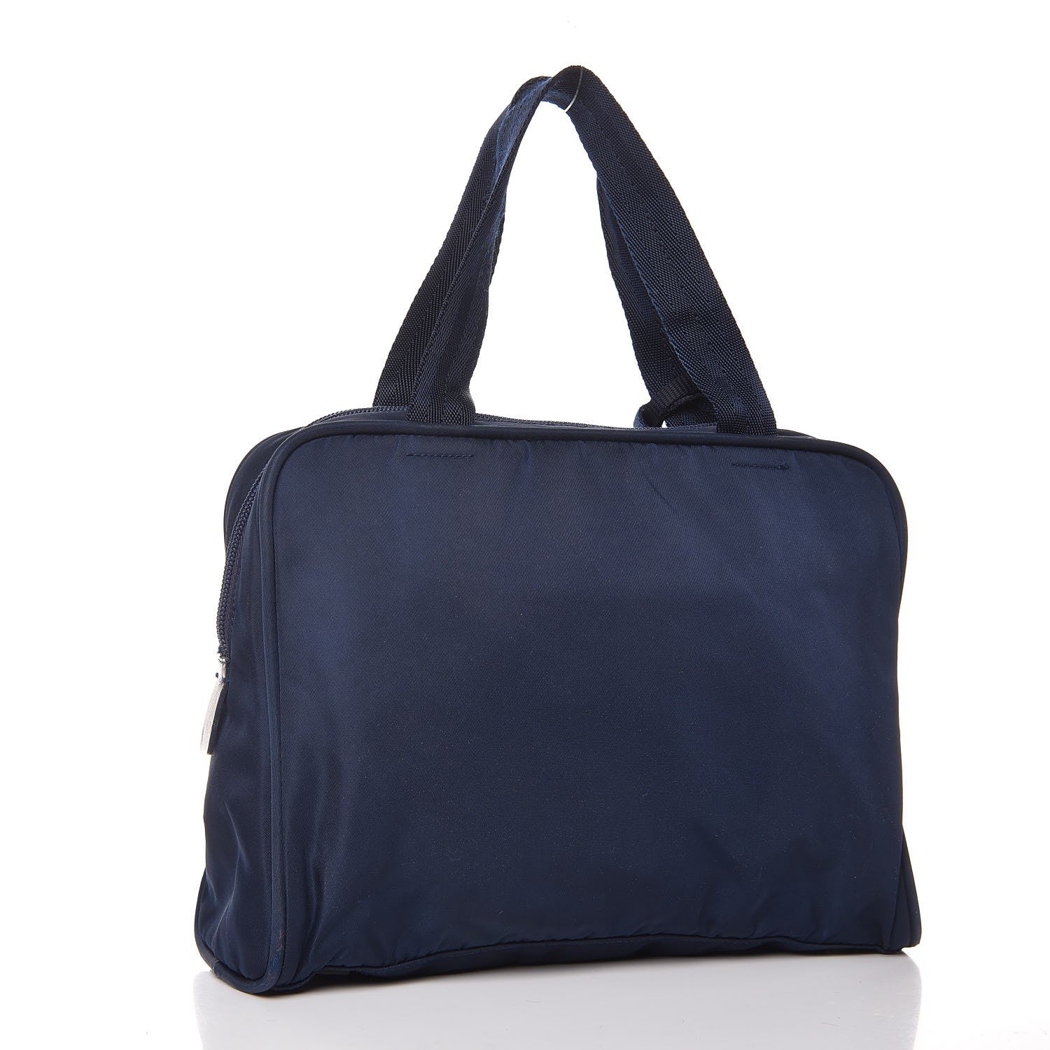 Prada Tessuto Nylon Tote Navy 3 of 9