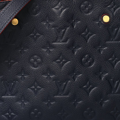 Louis Vuitton Empreinte Montaigne MM Marine Rouge 9 of 11