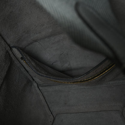Celine Soft Grained Calfskin Sangle Bucket Bag Storm 10 of 11