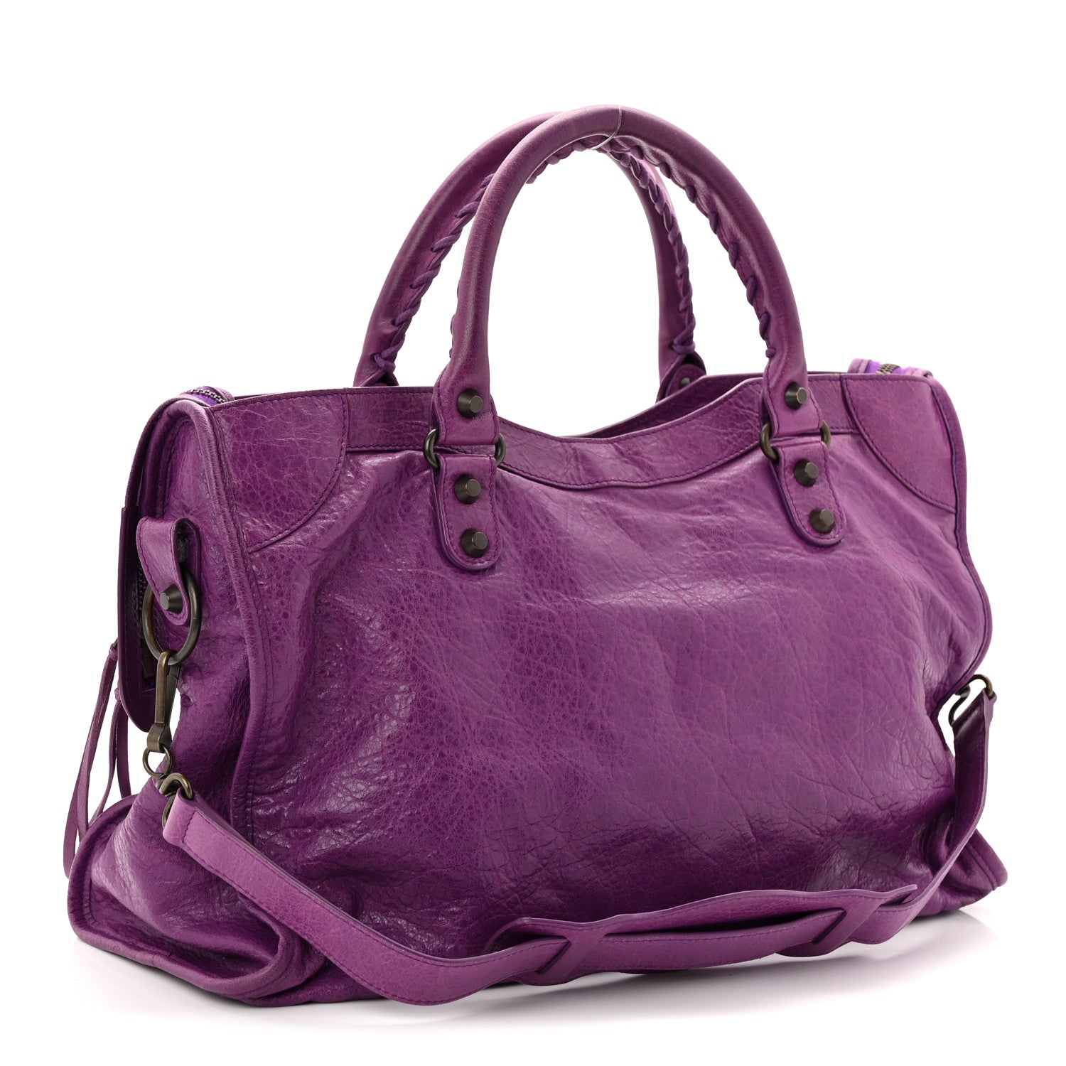 Balenciaga Agneau Classic Hardware City Ultraviolet 4 of 12