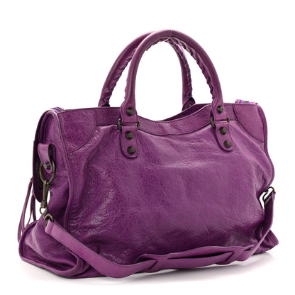 Balenciaga Agneau Classic Hardware City Ultraviolet 4 of 12