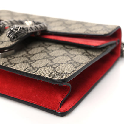 Gucci GG Supreme Monogram Mini Dionysus Shoulder Bag Hibiscus Red 9 of 9