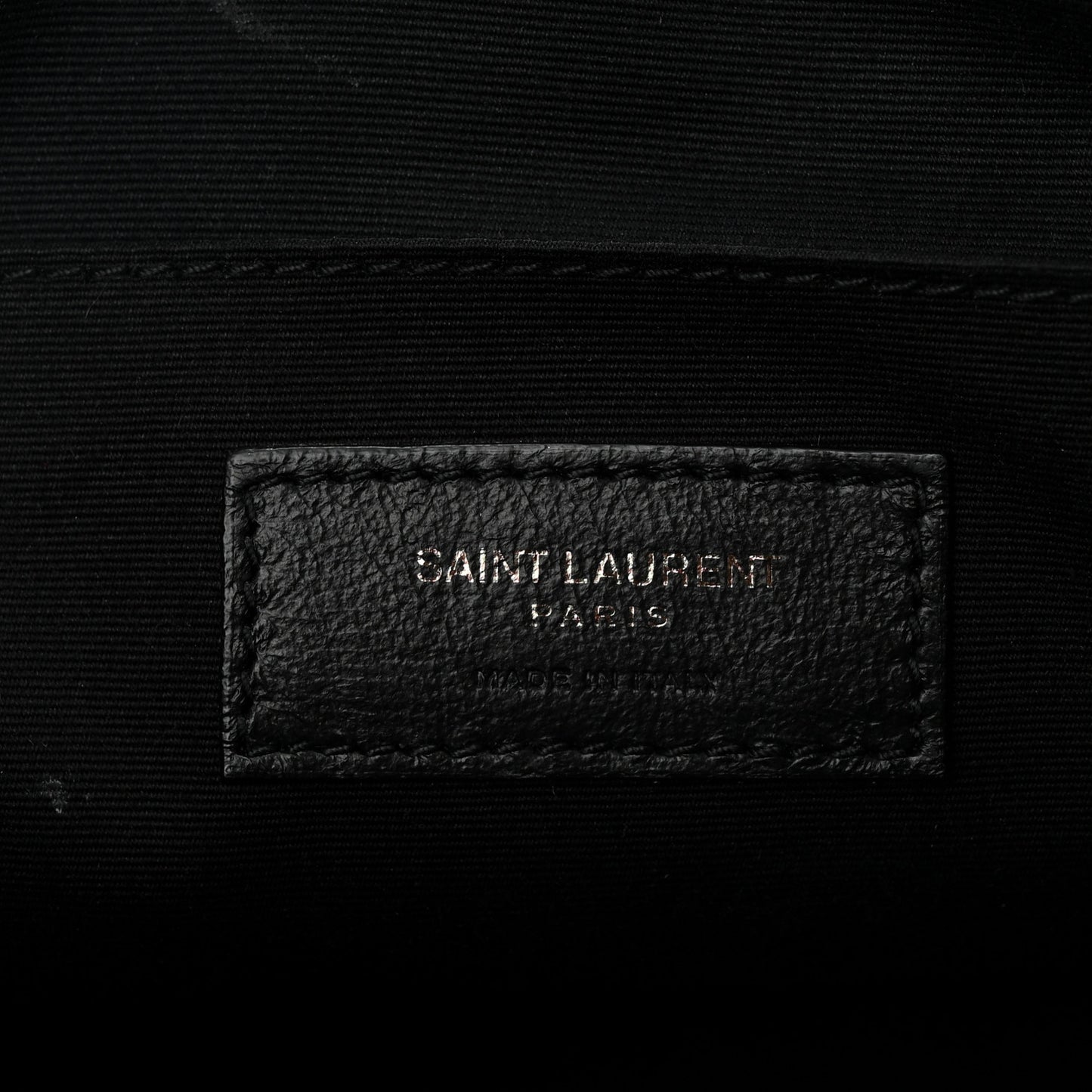 Calfskin Matelasse Monogram Lou Camera Bag Black