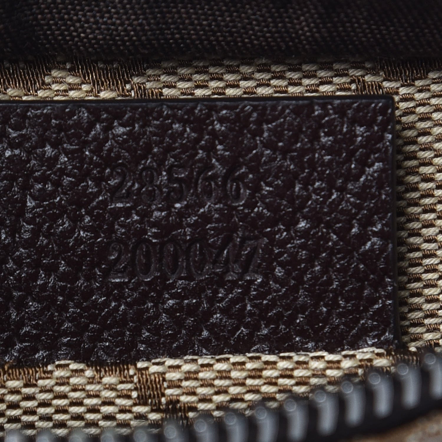 Gucci Monogram Web Belt Bag Dark Brown 7 of 9