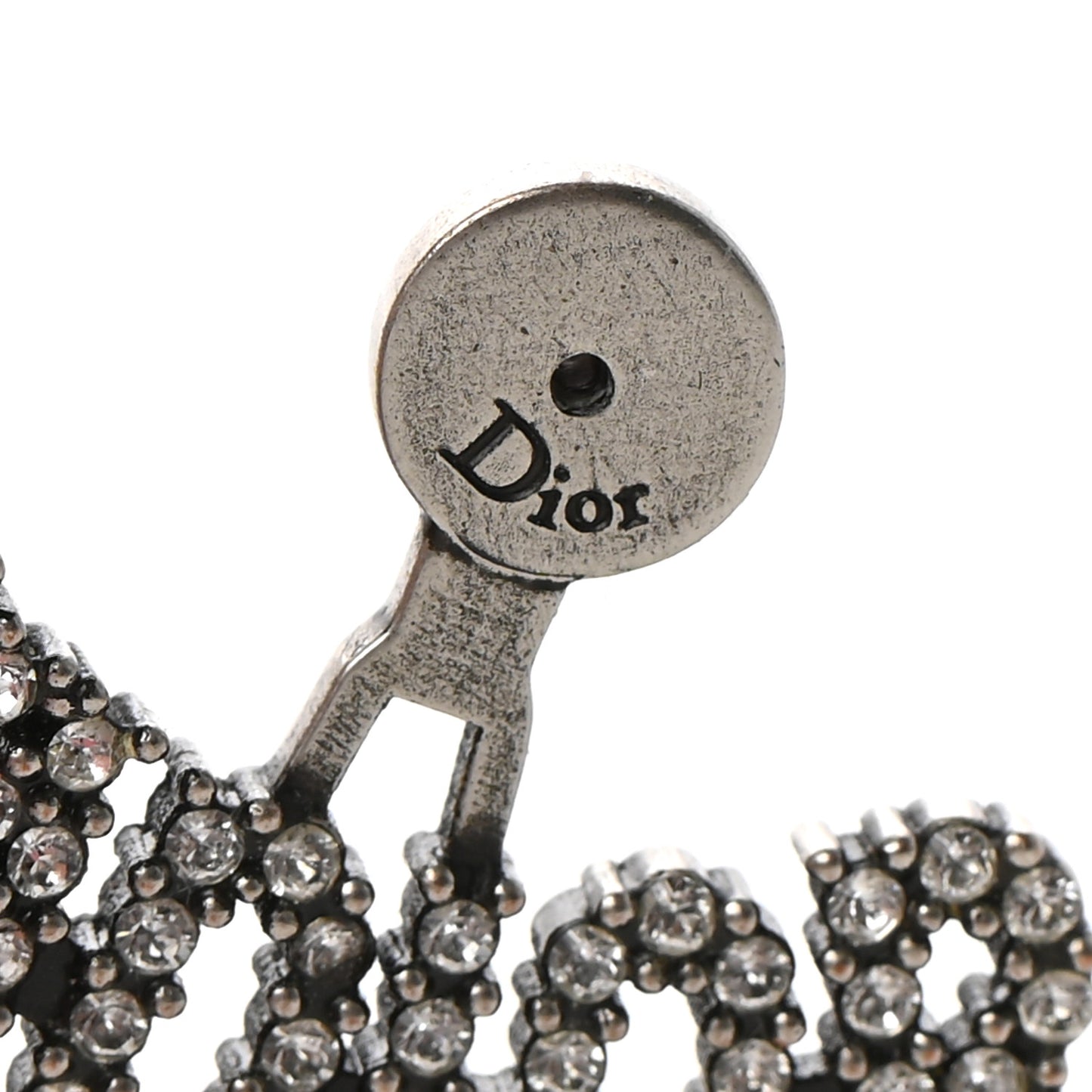 Palladium Crystal J'adior Earrings