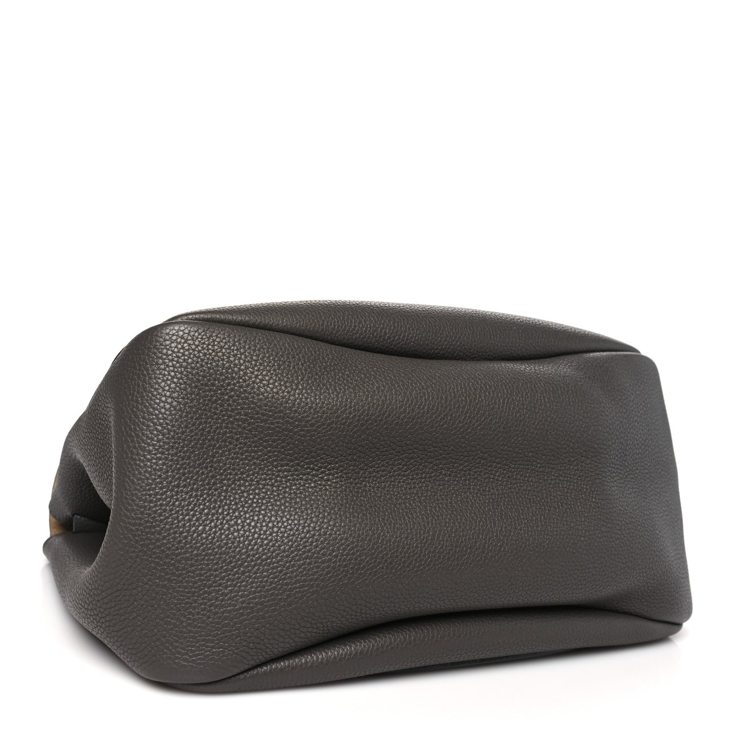 Calfskin Small Mail Bag Ash Grey