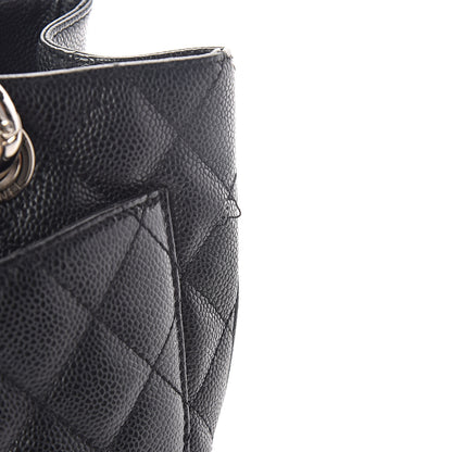 Chanel Caviar Quilted Grand Shopping Tote GST Black 8 of 11