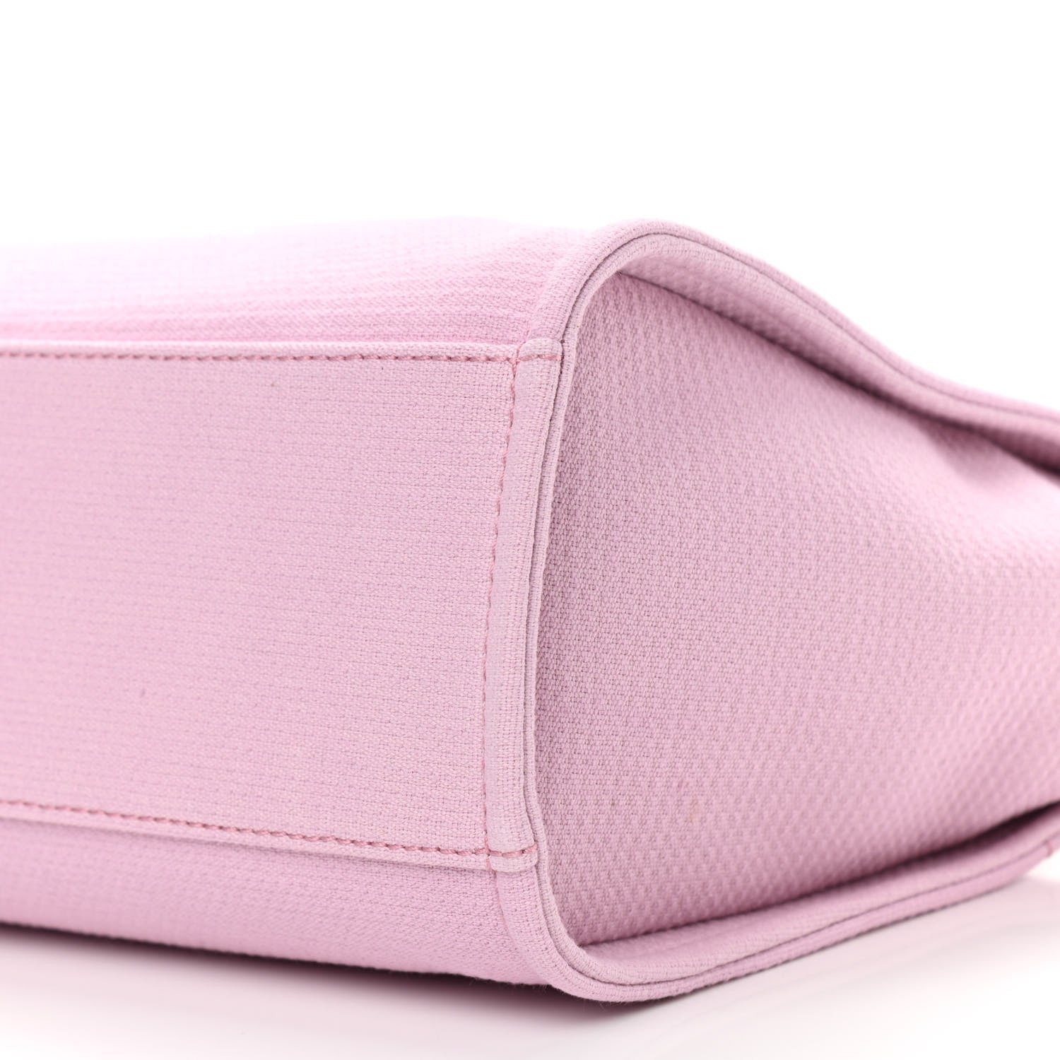 Chanel Mixed Fibers Small Deauville Tote Pink 9 of 10