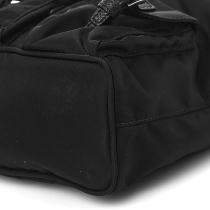 Prada Nylon Vela Mini Crossbody Backpack Black 11 of 11