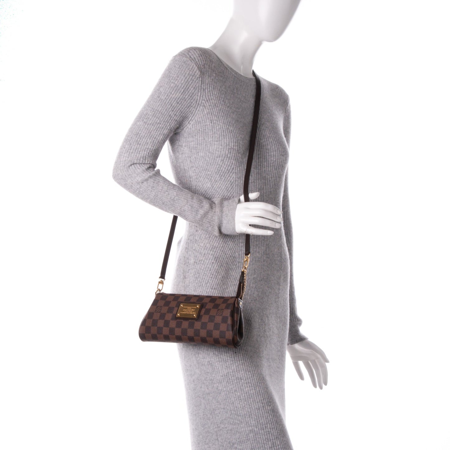 Damier Ebene Eva Clutch