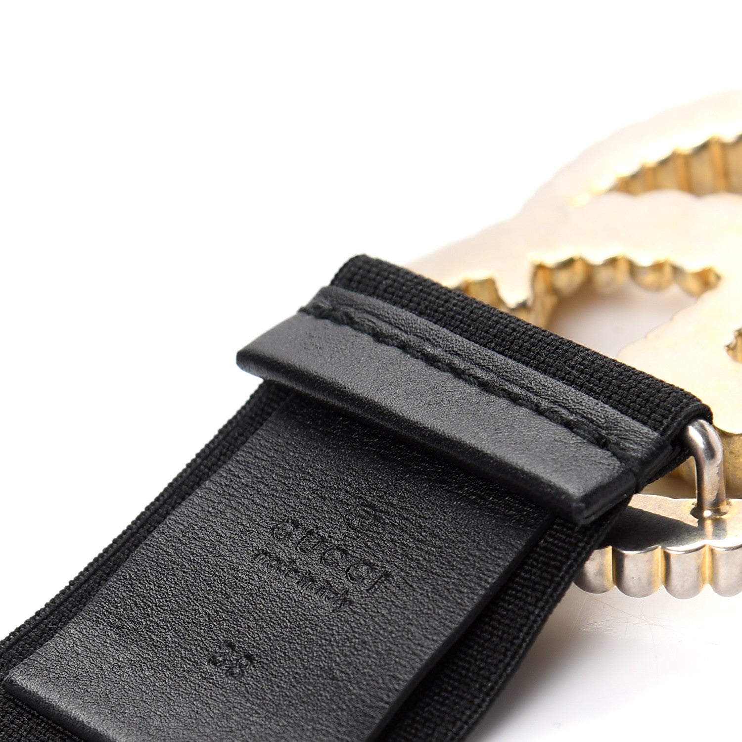 Gucci Canvas Torchon Double G Belt 95 38 Black 3 of 5