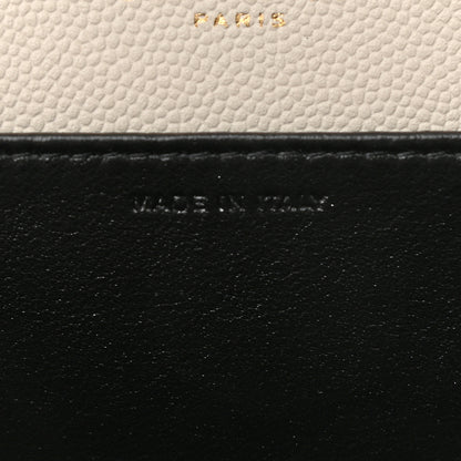 Saint Laurent Grain De Poudre Monogram Uptown Chain Wallet Crema Soft 8 of 13