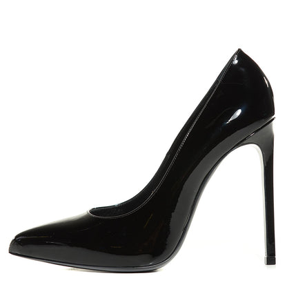 Saint Laurent Patent Classic Paris 105 Escarpin Pumps 39.5 Black 9 of 16