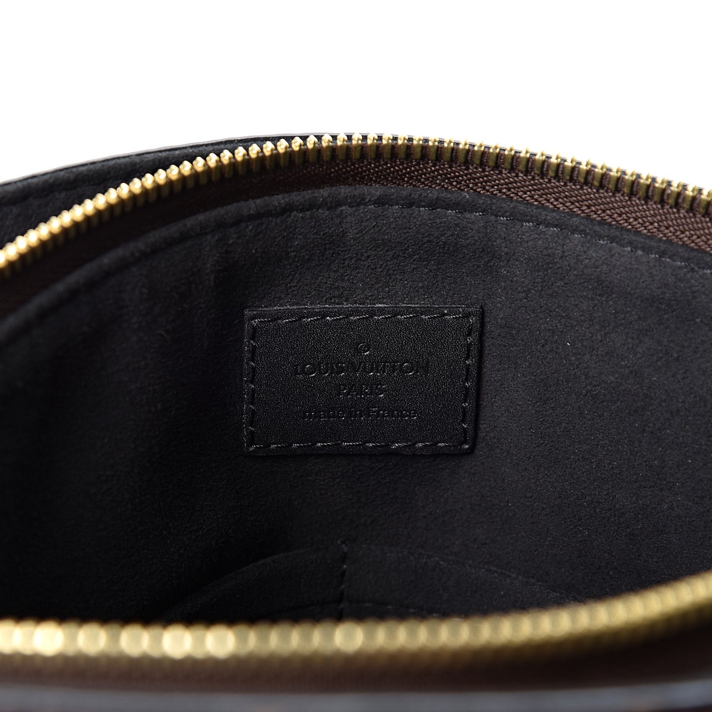 Monogram Flower Zipped Tote PM Black