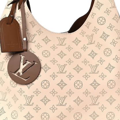 Louis Vuitton Mahina Carmel Hobo Creme 7 of 9