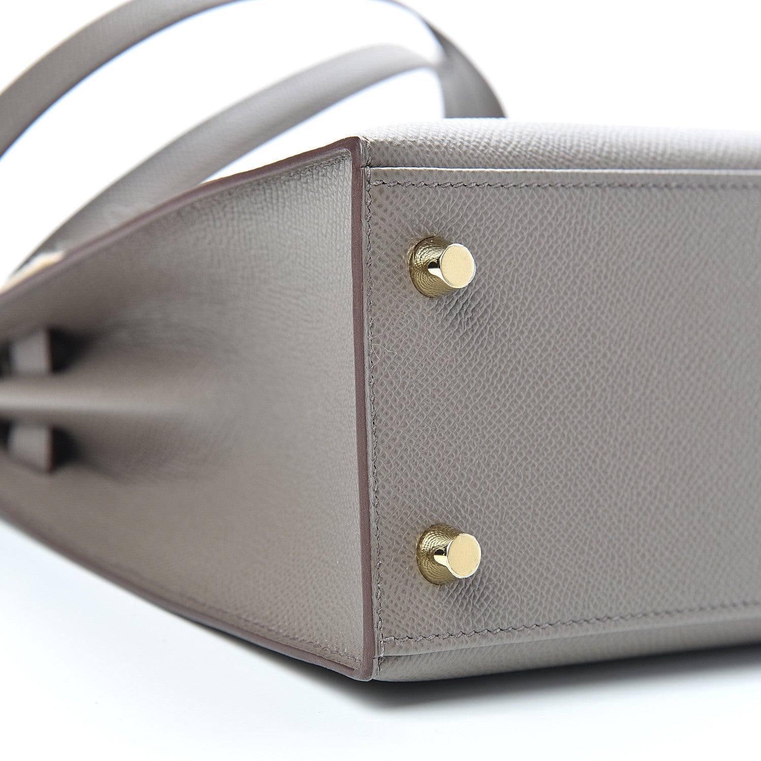 Hermes Epsom Kelly Sellier 25 Etain 8 of 10