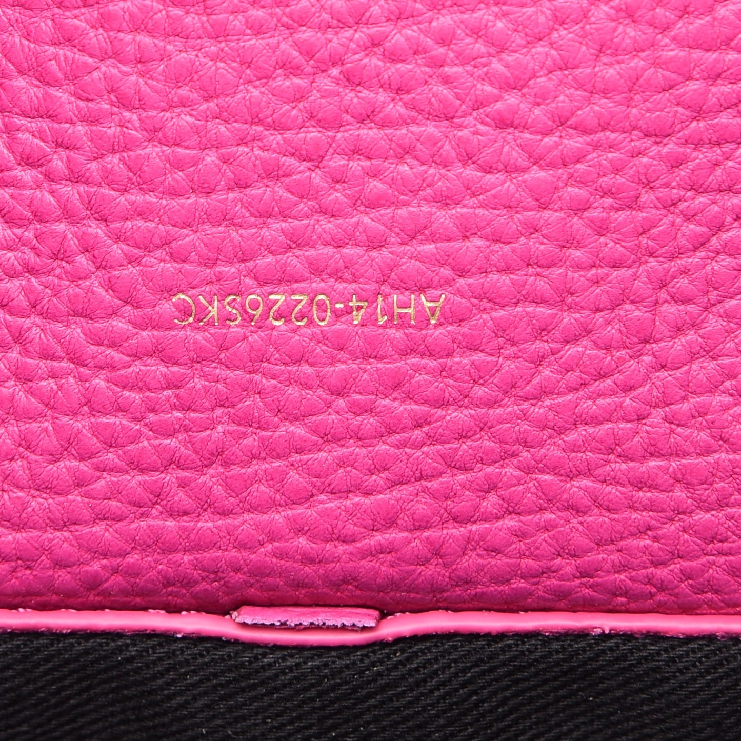 3.1 Textured Calfskin Mini Pashli Satchel Fuchsia