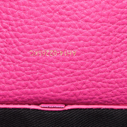 3.1 Phillip Lim 3.1 Textured Calfskin Mini Pashli Satchel Fuchsia 7 of 11