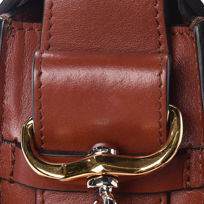 Chloe Calfskin Small Tess Bag Sepia Brown 8 of 15
