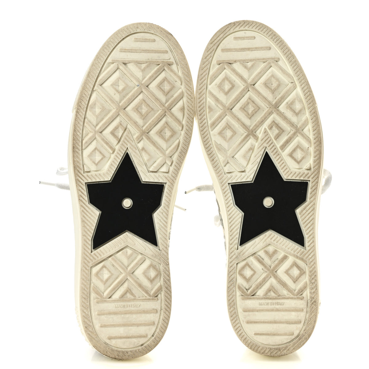 Canvas Oblique Walk'N'Dior Low Top Sneakers 39 Grey Stone