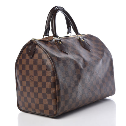 Louis Vuitton Damier Ebene Speedy 30 3 of 11