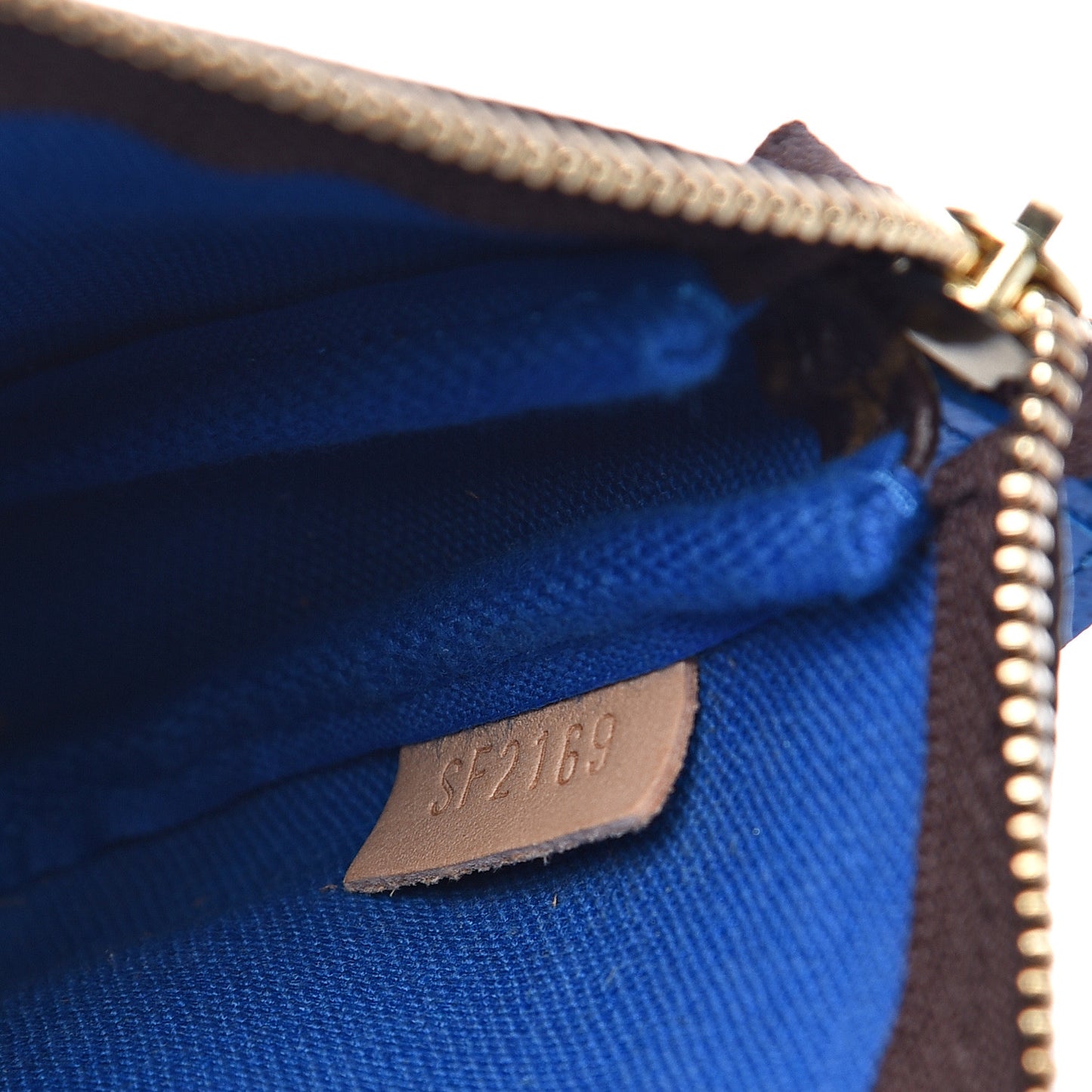 Monogram 2019 Christmas Animation Mini Venice Pochette Accessories Blue