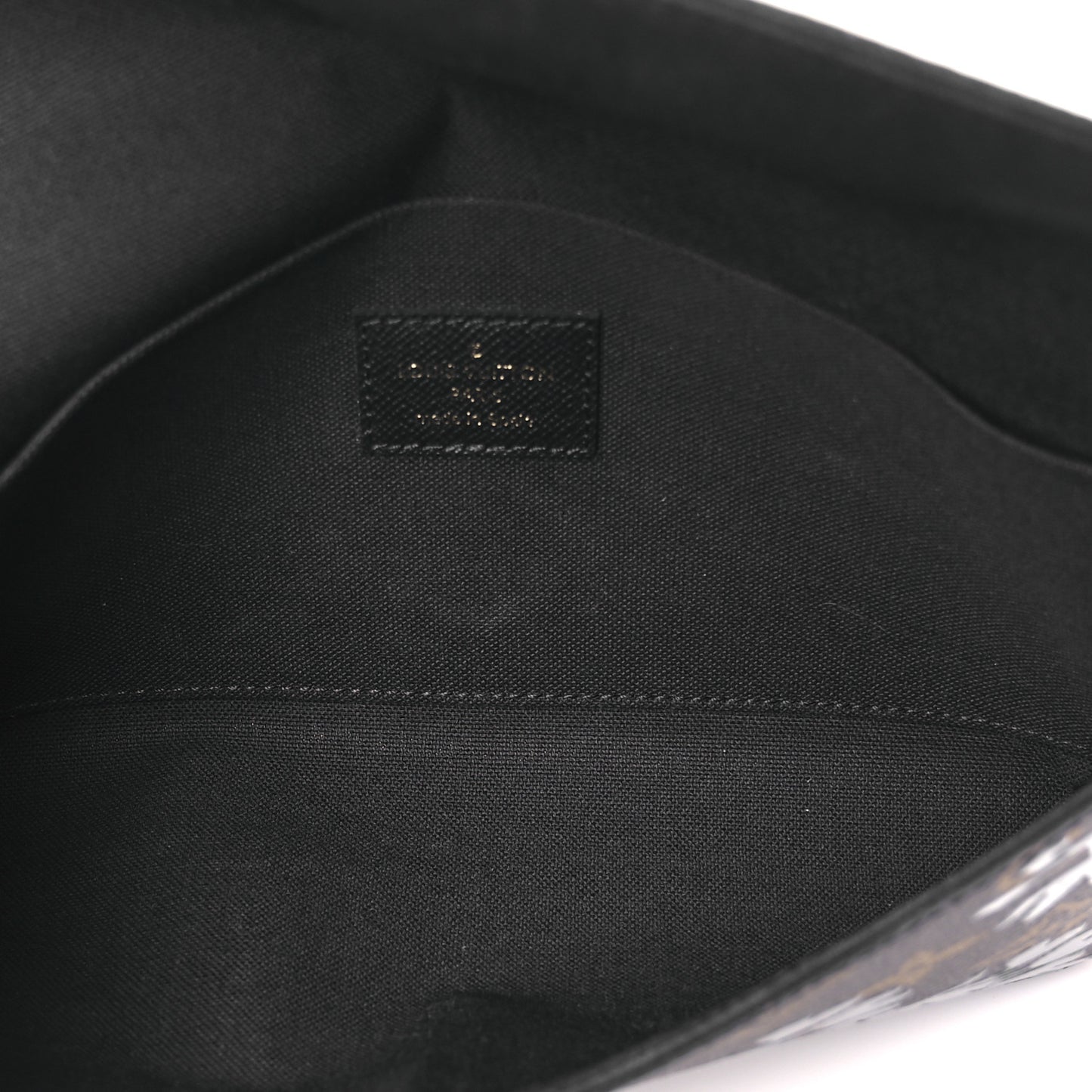 Monogram Blossom Pochette Felicie Chain Wallet Black