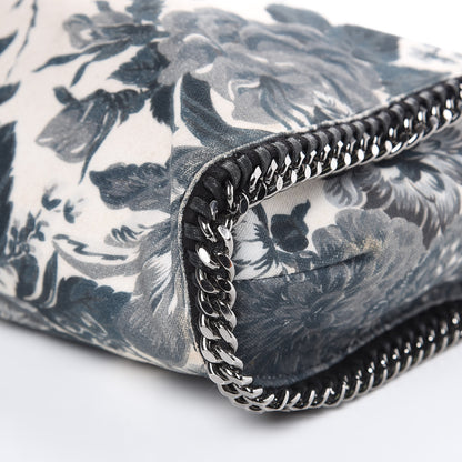 Stella McCartney Cotton Canvas Floral Print Large Falabella Tote Ivory 8 of 16