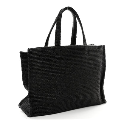 Givenchy Raffia Large G Shopping Tote Black 3 of 10