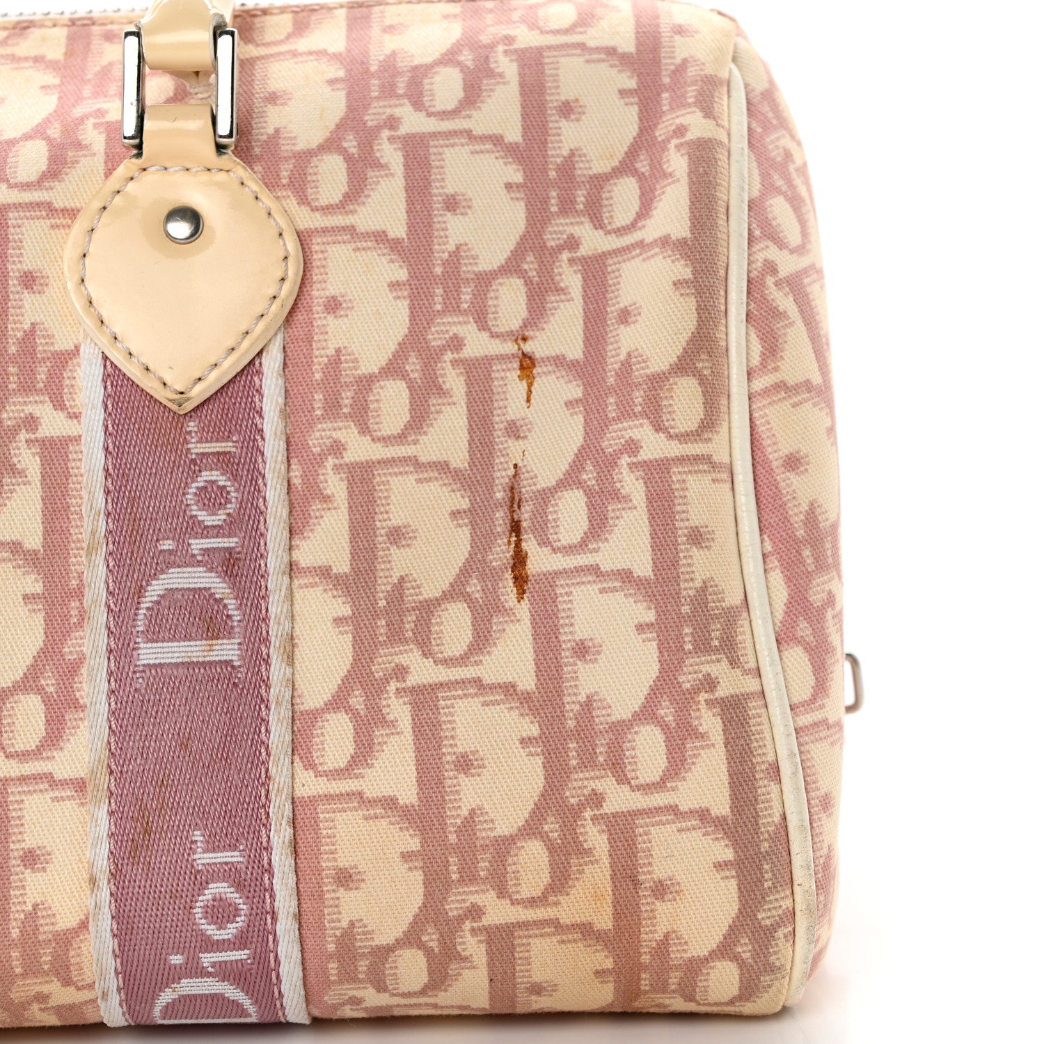 Christian Dior Monogram Girly Boston Pink 9 of 11