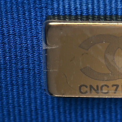 Chanel Caviar Quilted Wallet On Chain WOC Blue 6 of 10