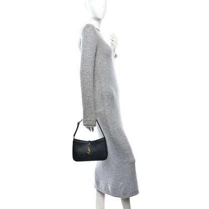 Saint Laurent Smooth Calfskin Le 5 A 7 Hobo Black 2 of 11