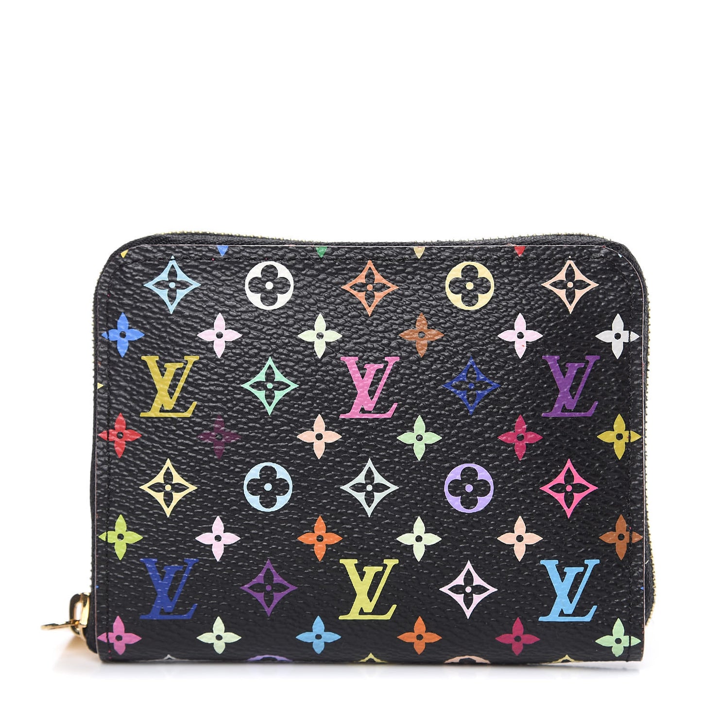 Monogram Multicolor Zippy Coin Purse Black Grenade
