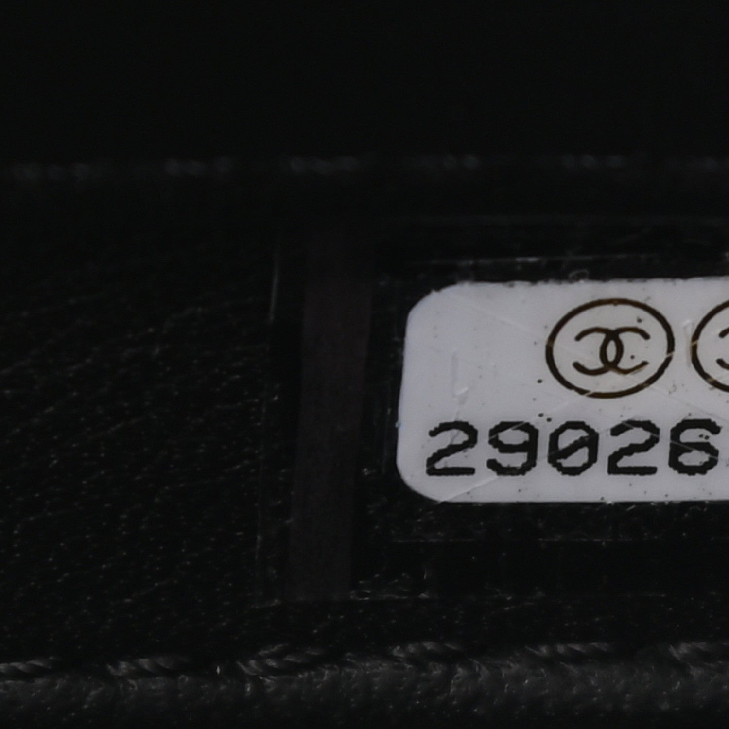 Chanel Caviar Quilted Small CC Filigree Vanity Case Black 7 of 9