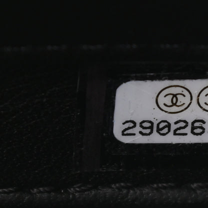 Chanel Caviar Quilted Small CC Filigree Vanity Case Black 7 of 9