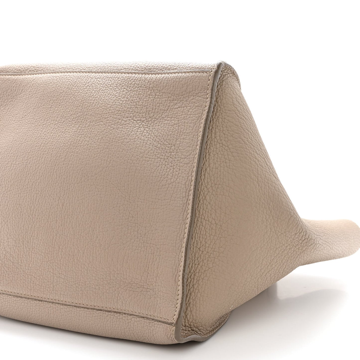 Supple Grained Calfskin Small Big Bag Light Taupe