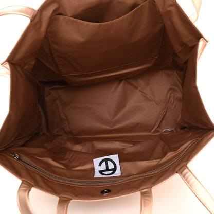 Telfar Metallic Vegan Leather Large Shopping Bag 5 of 10