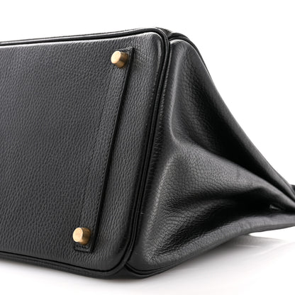 Hermes Ardennes Birkin 35 Black 9 of 13