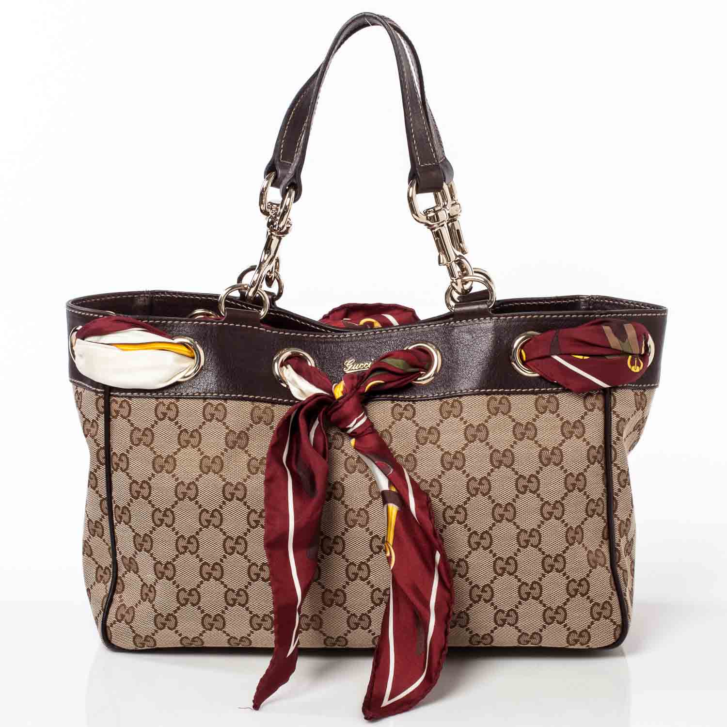 Gucci Monogram Positano Tote 1 of 11