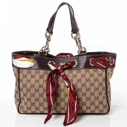 Gucci Monogram Positano Tote 1 of 11