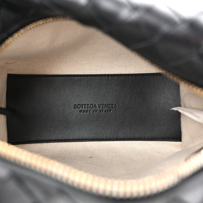 Bottega Veneta Calfskin Intrecciato Small Loop Top Handle Black 5 of 11