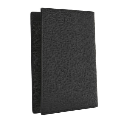 Saint Laurent Grain De Poudre Passport Holder Black 3 of 7