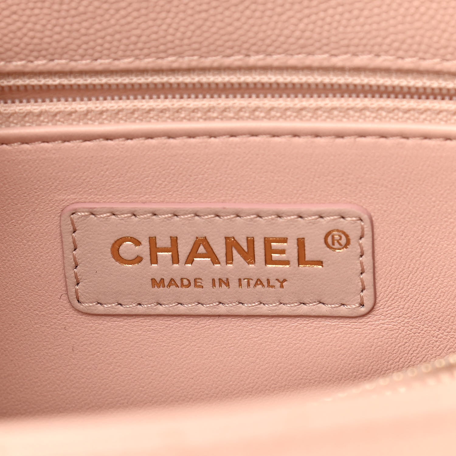 Chanel Caviar Quilted Small Coco Handle Flap Light Pink 6 of 10