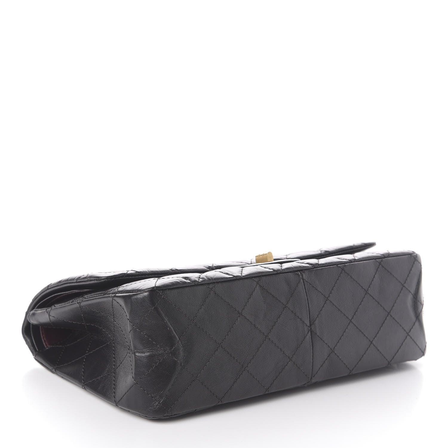 Chanel Aged Calfskin Quilted 2.55 Reissue 227 Flap Black 4 of 10